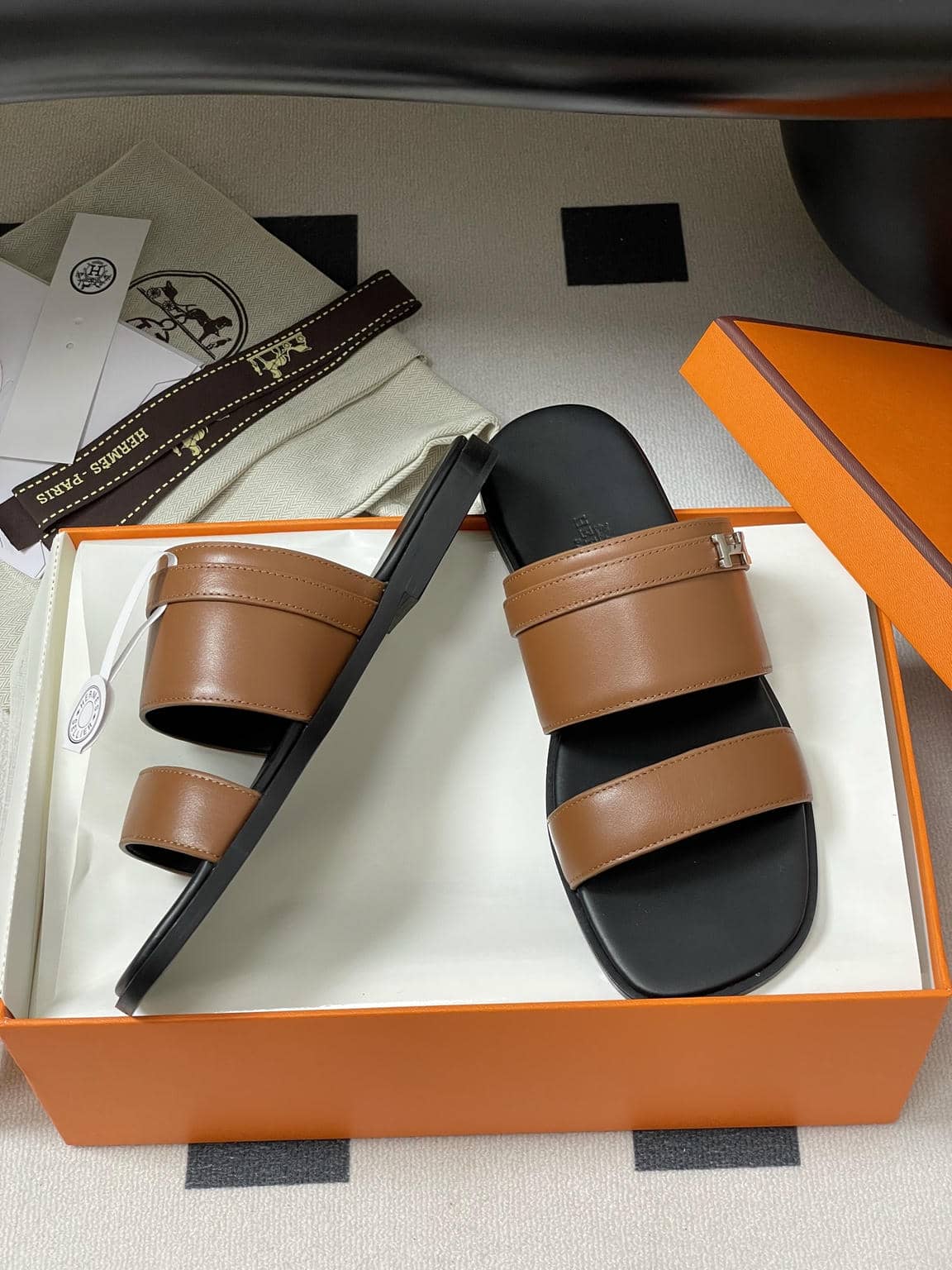 Hermes flat sandal 2